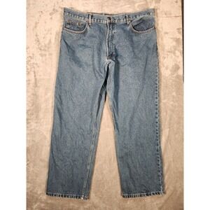 Steve & Barry's Jeans Men's 40X29 (Tag 40X30) Authentic Relaxed Fit Straight Leg